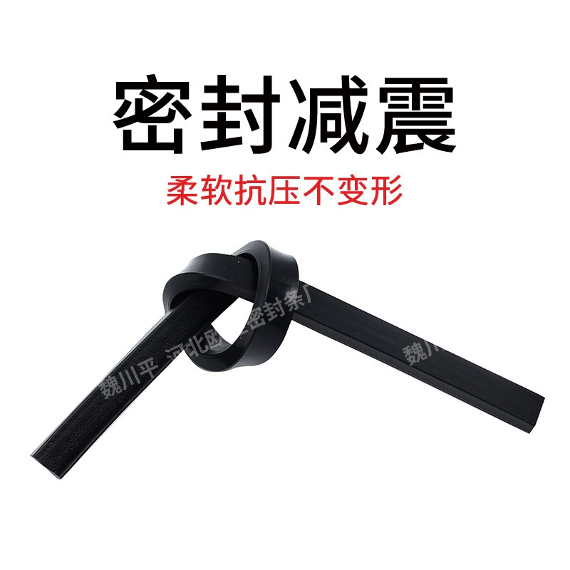 10*100 черный силиконовый лент уплотнение водонепроницаемый, термостойкий, износостойкий резиновый сплошной полосок квадратная резиновая прокладка