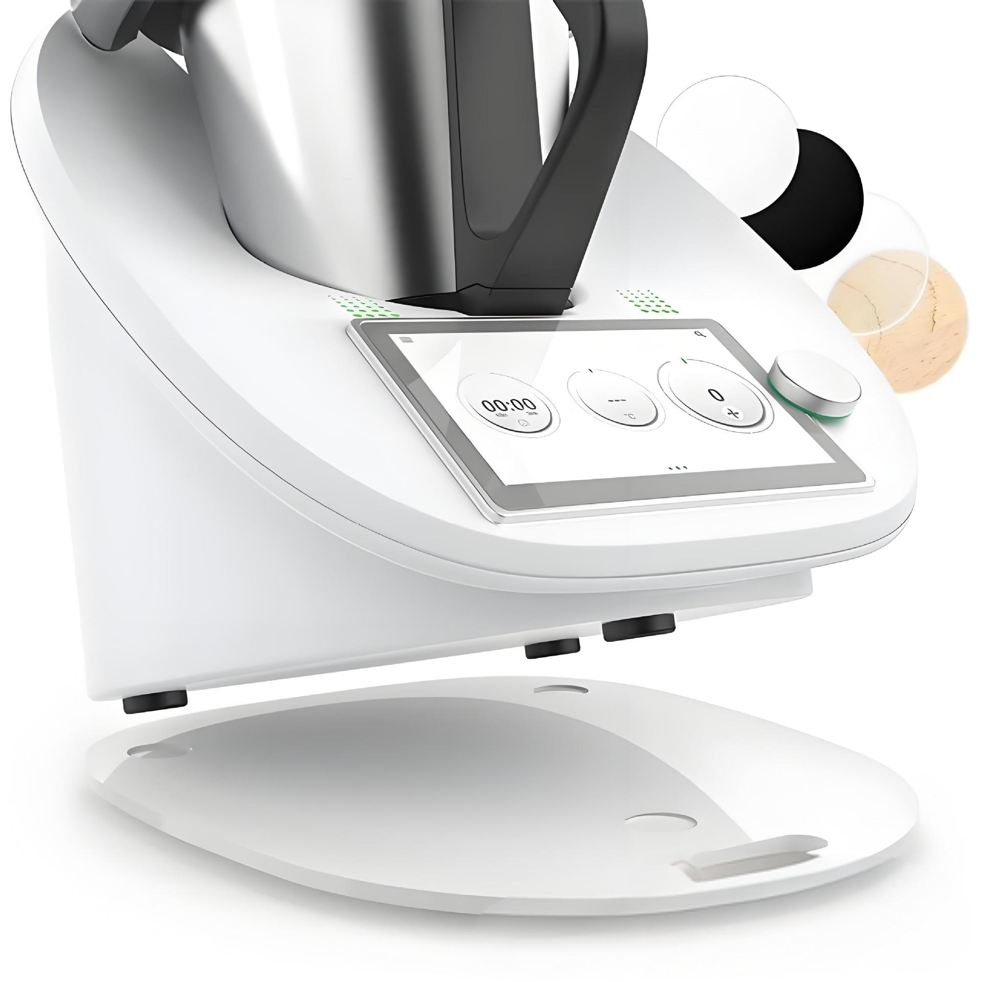 Thermomix TM5 TM6 나무 요리 기계 트레이 주방 조리대 커피 기계 슬라이딩 기본 투명 슬라이딩