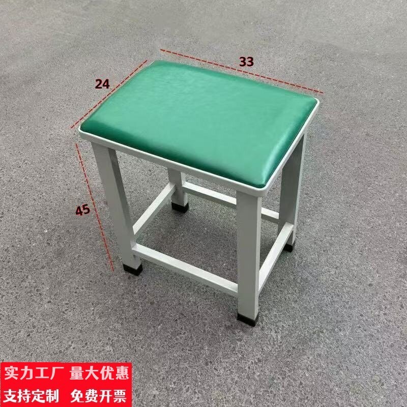 Factory Workshop Stools, Anti-Static Thickened Soft-Covered Small Square Stools, School Training Soft-Covered Stools, Work Stools