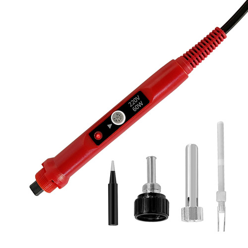 Neutral 60W digital display adjustable temperature constant temperature electric soldering iron set welding industrial grade repair tool inner thermoelectric soldering iron