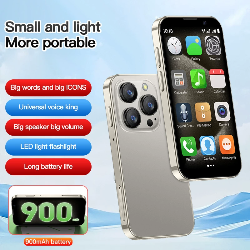 Мини-смартфон Soyes XS18Pro — Android, 3.0" HD экран, двойная SIM-карта, 16 ГБ