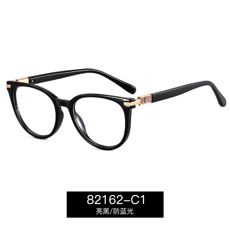 82162 Comercio exterior europeo y americano antiazul gradiente montura de gafas para mujer gafas de moda gafas de miopía se pueden utilizar con gafas