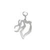Silver earrings