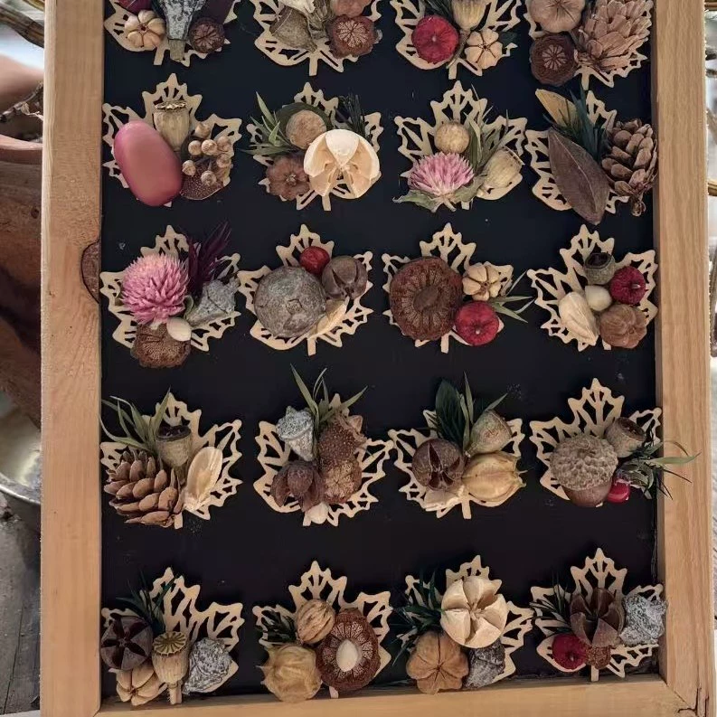 Юньнаньские растения, фрукты и листья, настоящие растения, сделай сам, лесные наклейки на холодильник, образцы, сувениры, украшения для дома, стены