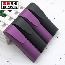 翻盖眼镜盒手工眼镜盒钢板盒老花镜盒紫色筒盒光学笔筒镜盒