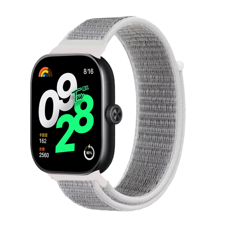 Подходит для Xiaomi браслет 8pro нейлоновый ремешок липучка универсальный красный рис watch4 Xiaomi 9pro браслет