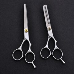 Single price barber scissors, hairdressing scissors combination set, broken hair scissors, thinning scissors, dental scissors, bangs scissors