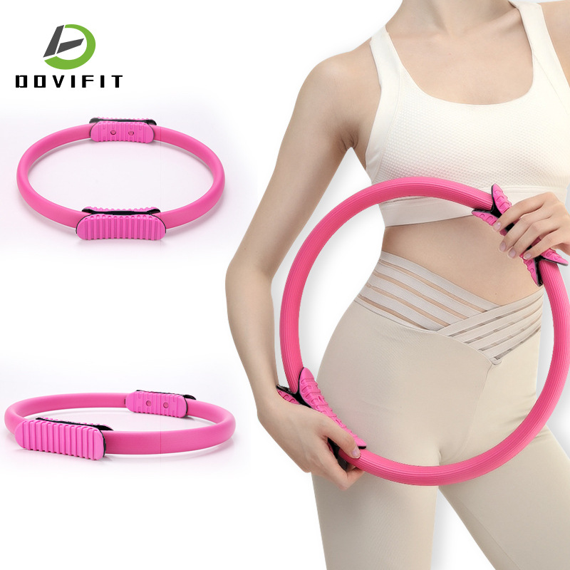 Anillo de Pilates anillo de yoga cuerpo de la aptitud anillo de tensión anillo de resistencia hogar pecho expansor anillo de Pilates