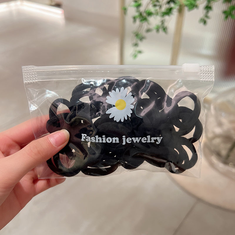 Banda de goma para niños cabeza de corbata femenina chica de alto aspecto no duele el pelo trenza de bebé cabeza cuerda chica Cola de Caballo banda de goma anillo de goma