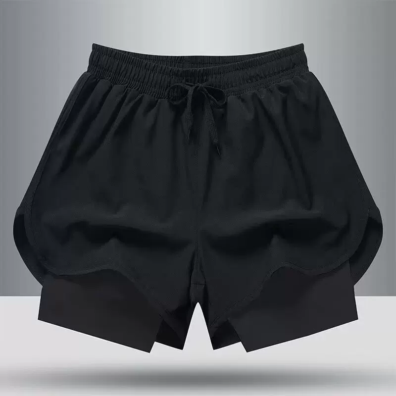 Спортивные шорты, брюки для зала, комплект для тренировок, защитная нижняя одежда для отдыха, американский стиль, для бега