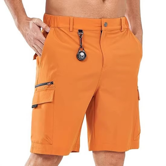 Cross-Border 2026 Men's Workwear Hiking Shorts Lightweight Outdoor Tactical Work Camping Sports Golf Casual