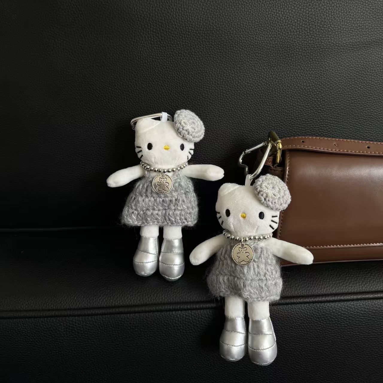 新品可爱いロングレギンスキティぬいぐるみスカートきせかえ人形ドレスins风人形饰りリュックサックキーホルダー