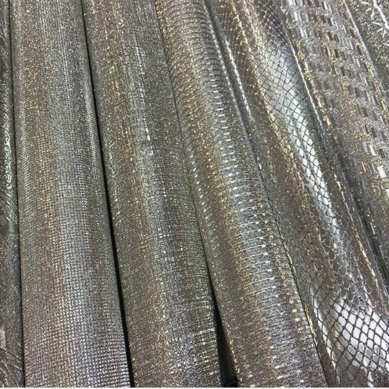 专业仙度瑞拉卷材钻石纹 拉丝TPU pvc反光材料