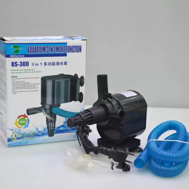 Погружной насос Risheng RS-200/25W-RS-300/30W/705-15W Фильтрующий насос «Три в одном» для аквариума