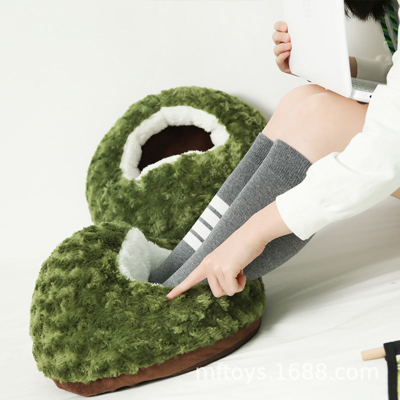 Calentador de pies de felpa USB para cama, oficina o dormitorio, sin enchufe