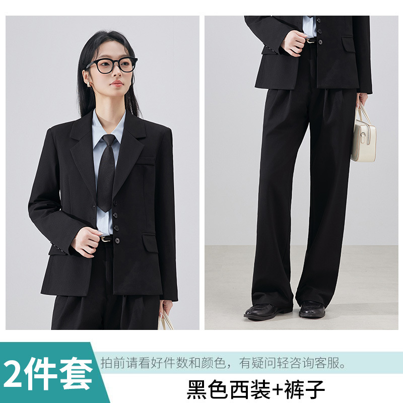 西装外套女生小个子套装公务员大学生面试正装通勤休闲西服考编|undefined