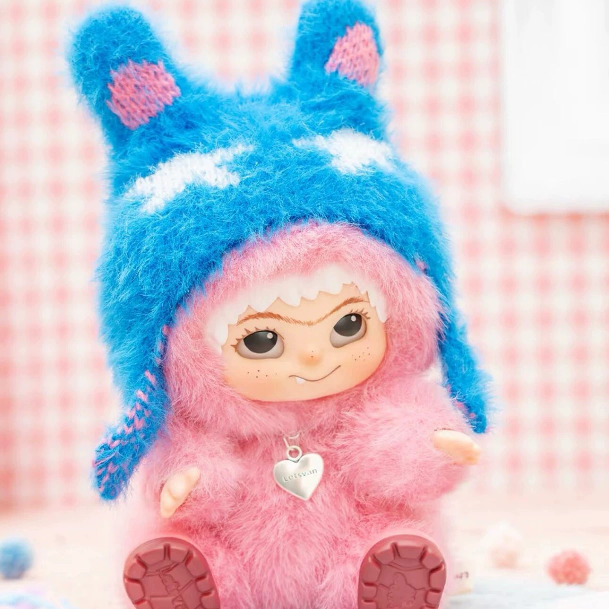 Та же самая подлинная подарочная плюшевая кукла WAKUKU Maomao Trendy Party Series Blind Box Wow Kuku Figure
