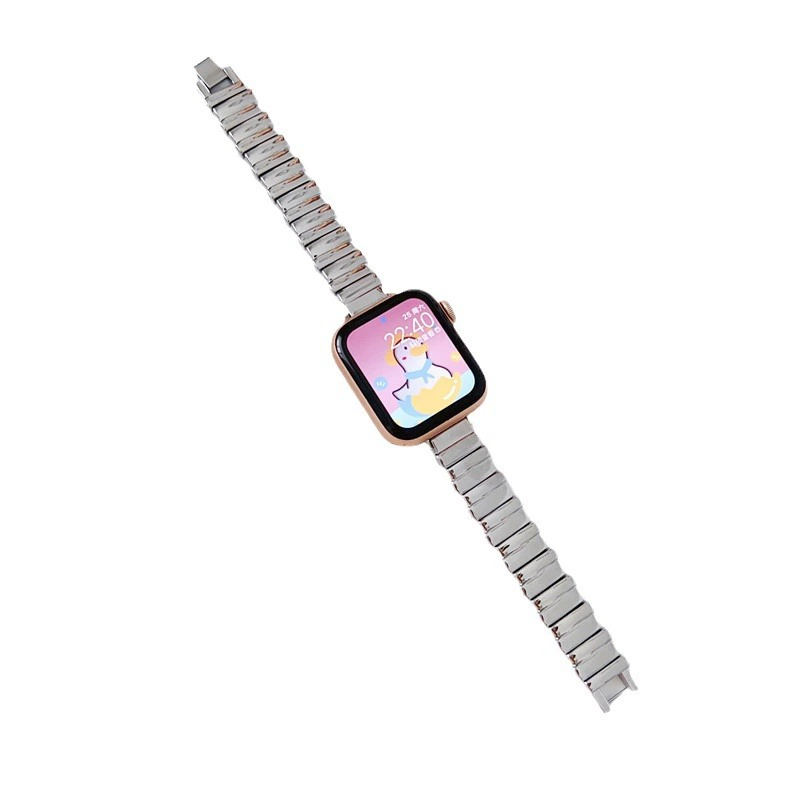 Модное креативное калейдоскопическое нечётное ремешок, подходит для AppWatchs 10 поколения apple watch 1-9SE, металлический ремень