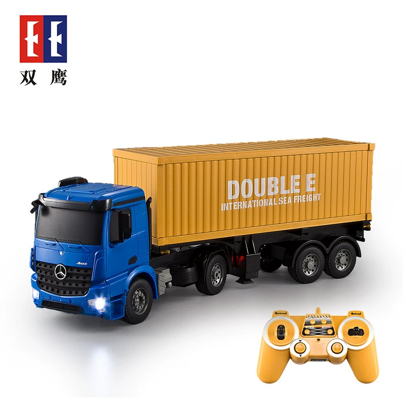 Радиоуправляемая машина Double Eagle E564-001 2.4G крупный грузовик-контейнеровоз