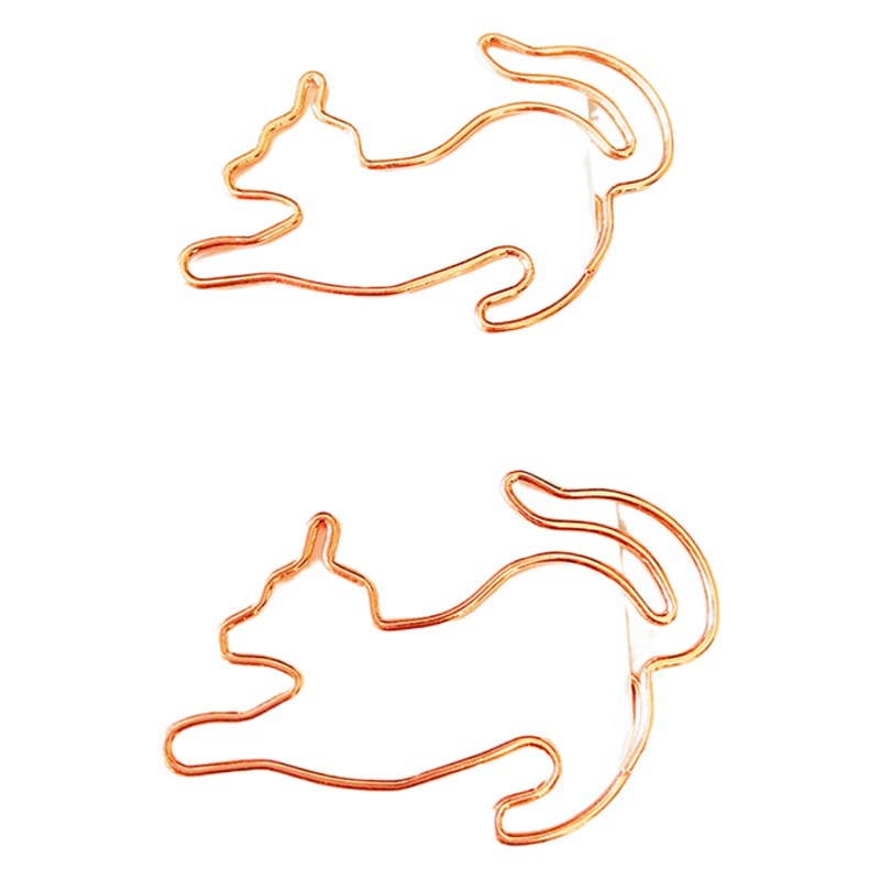 Производители продают прямой Кот скрепки мультфильм творческий цвет скрепки кошка формы скрепки оптом