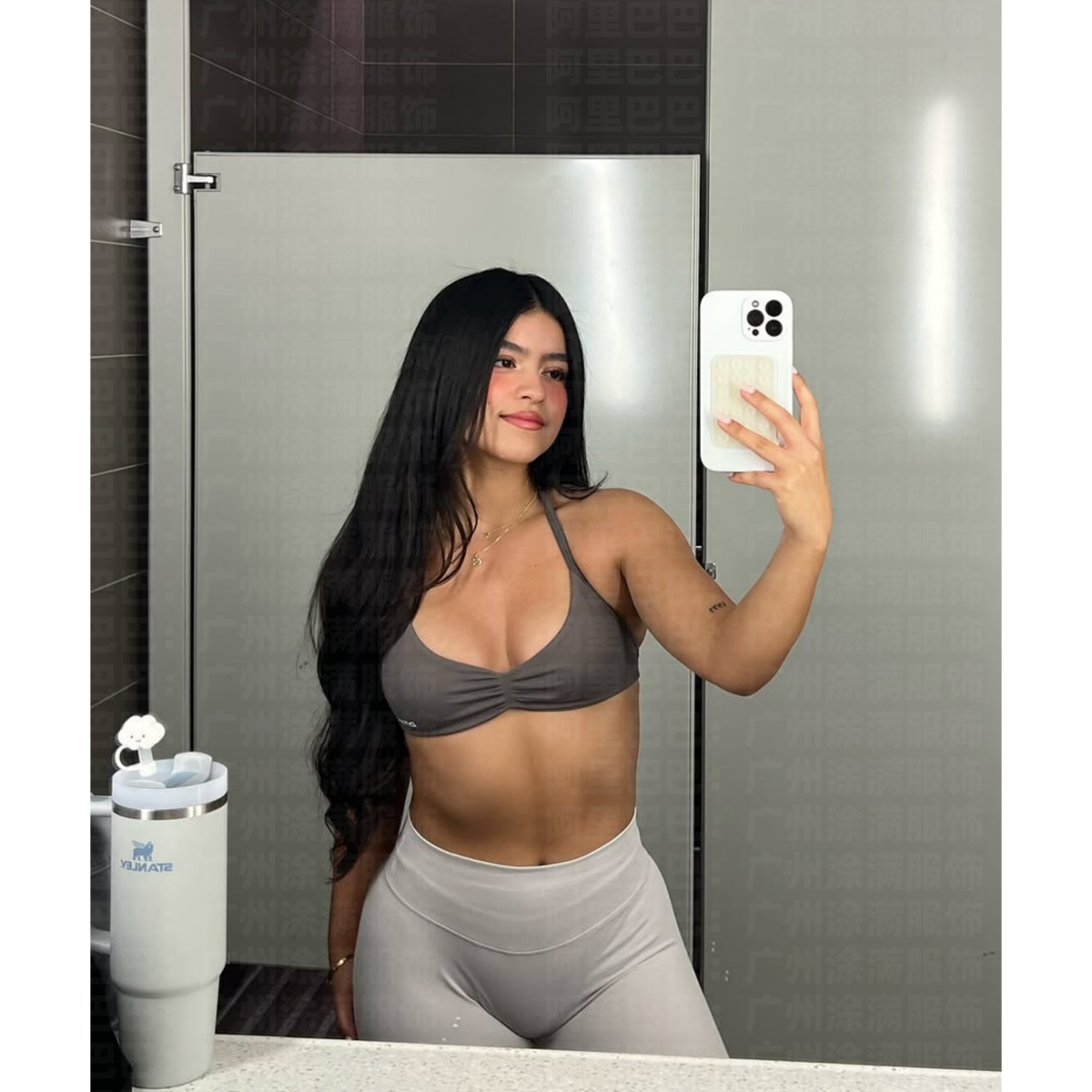 브라운(심리스 스파게티 스트랩)