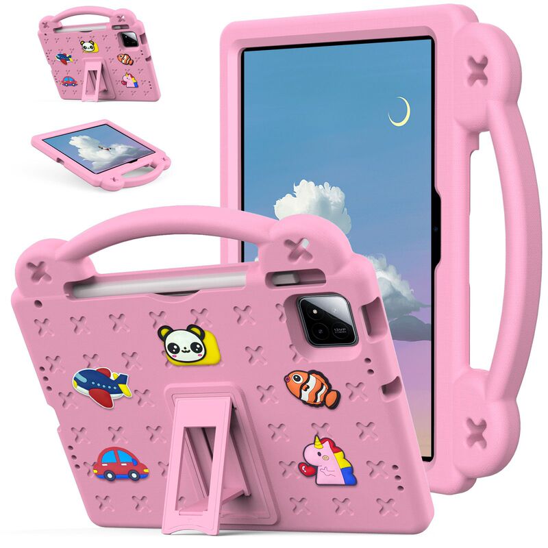 Suitable for Xiaomi Pad7Pro 11.2inch Beibei Bear Protective Cover Kidsren's DIY Satchel Xiaomi 7 Tablet Anti-Fall Case