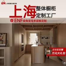 上海本地工厂橱柜门厨房自装衣柜橱柜柜子定制家具万华PUR封边