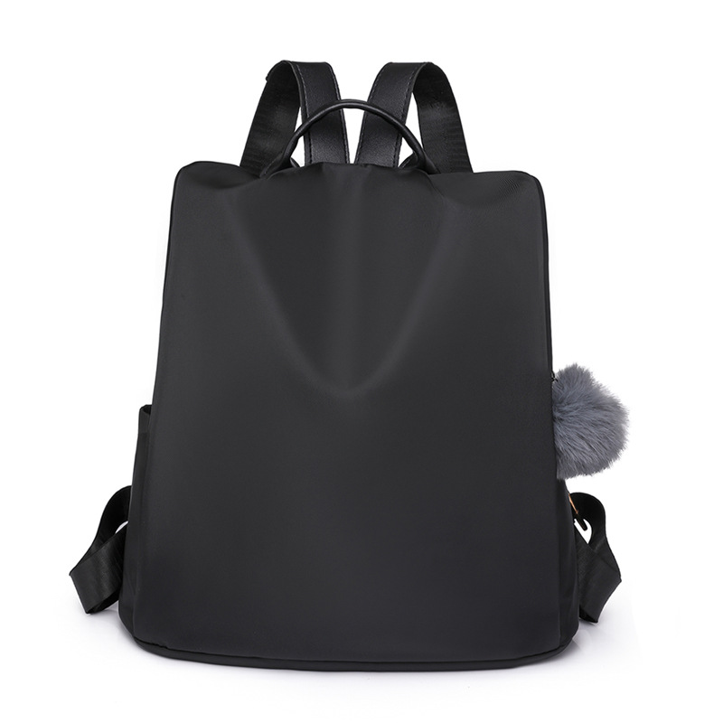 2023 nueva mochila antirrobo de nailon para mujer casual de moda, mochila de doble uso para viajes al aire libre retro simple