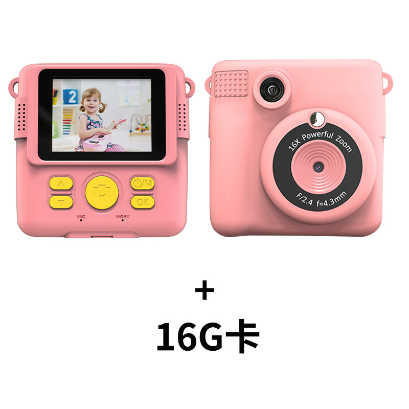 Amazon venta caliente para niños fotocamera fotocamera fotocamera minicamera fotocamera digital de impresión de vídeo