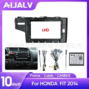 Honda Fit avtomobil DVD Android naviqasiya çərçivəsi, audio modifikasiya üçün.