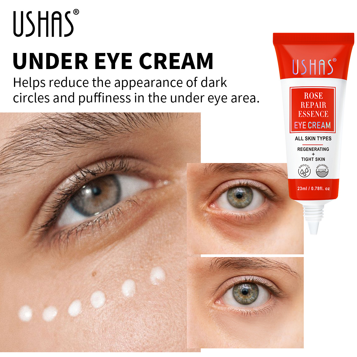 USHAS Cross-border spot crema hidratante para ojos HA300