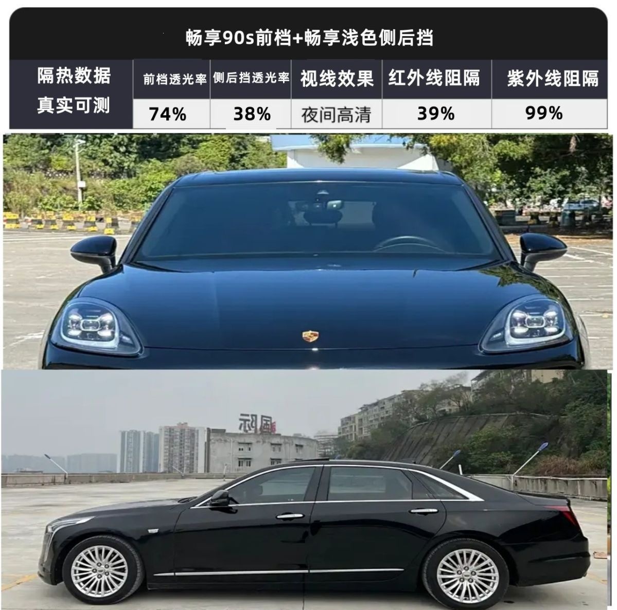 3m Car Film, Heat Insulation Film, Car Film, Sun Protection Film, Full Car Film, Solar Film, Window Film, Crystal 70 Sun Protection and Explosion-Proof