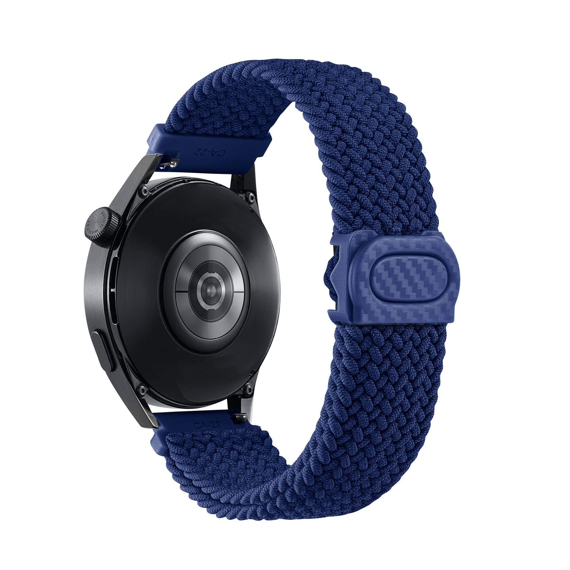It is suitable for the carbon fiber texture snap braided strap of Samsung watch4657 and the strap of Huawei watch GT345 undefined
