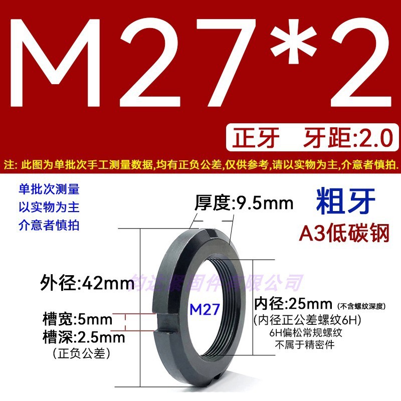 国標丸ナット止め溝入れロックナット元型ロックメス太い歯の細い歯の反歯1.5四溝とキャップ812|undefined