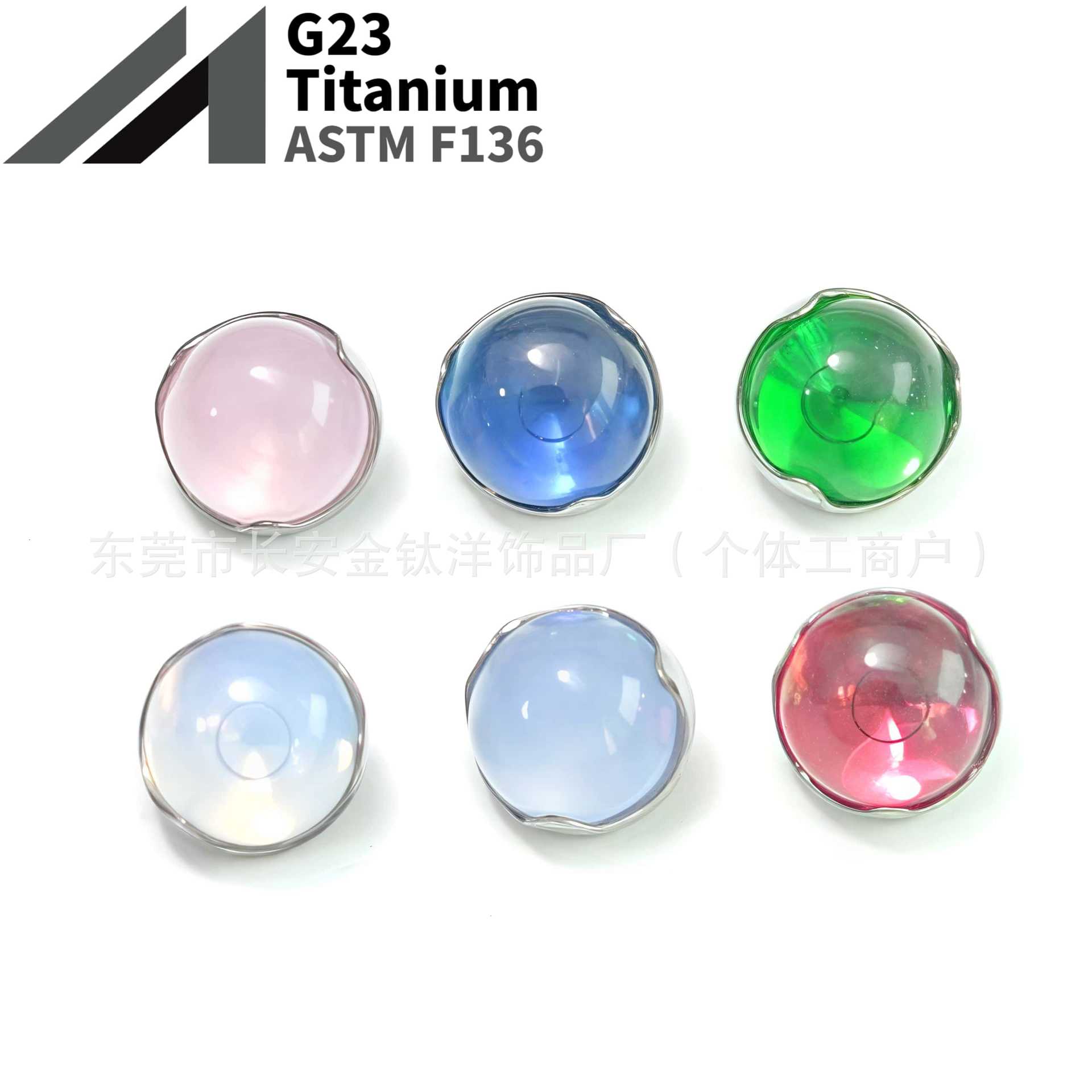 16G labret stud size and finish detail
