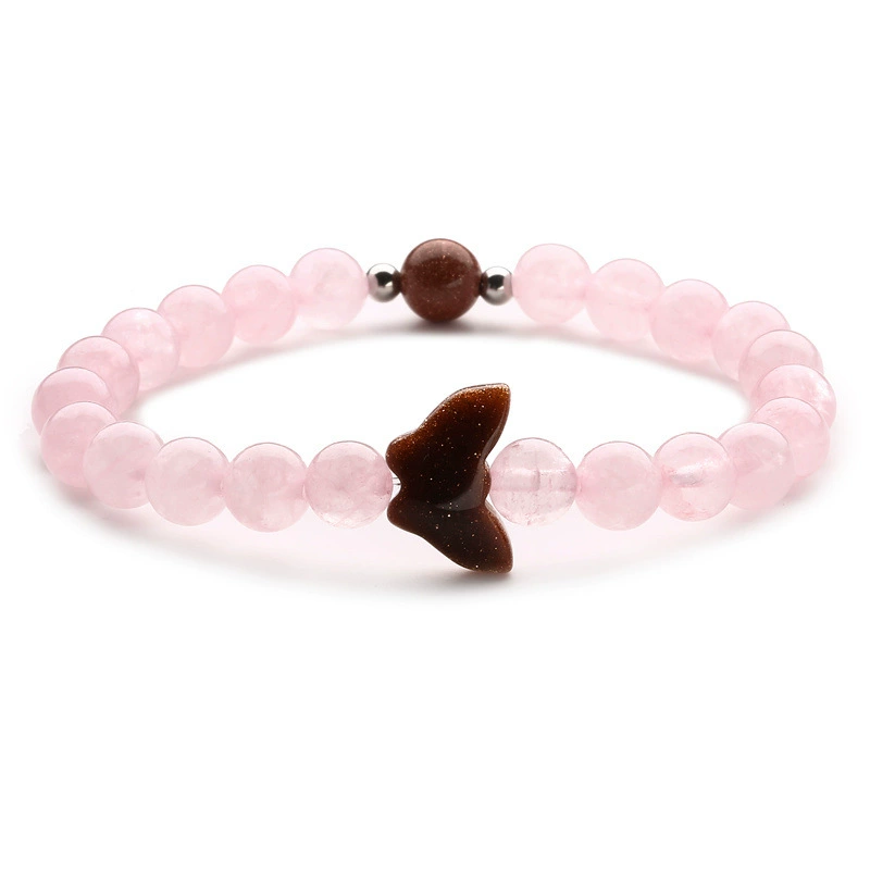 (Cross-border trading), organic agate beaded bracelet jade, bead bracelet for men and women, European style