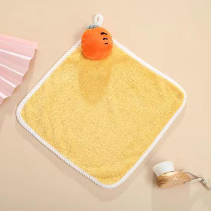 サンゴのぬいぐるみの星の手拭きは台所のトイレの子供の手拭きの柔らかい吸水の雑巾をかけることができます。|undefined