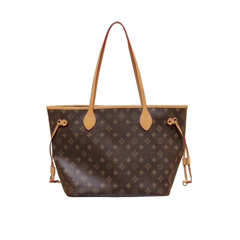 Transfronterizo versión de chip original L neverfull bolsa de compras V2025 nueva bolsa de cuero bolsa de mujer