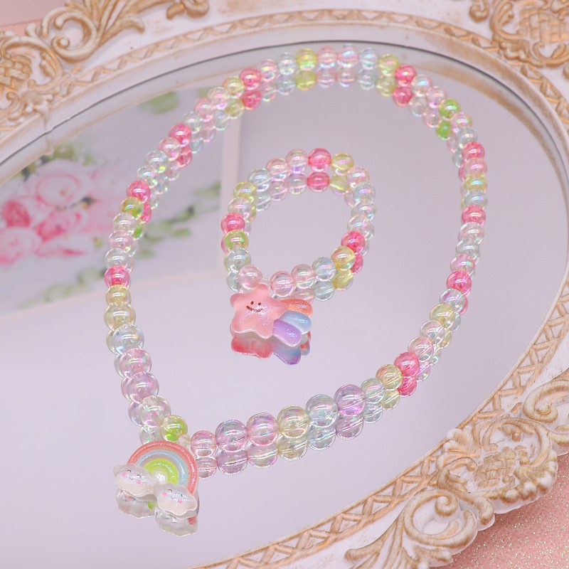 투명무지개유성 2종세트