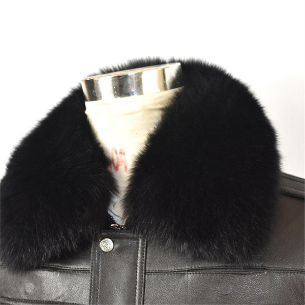 Black colored down jacket