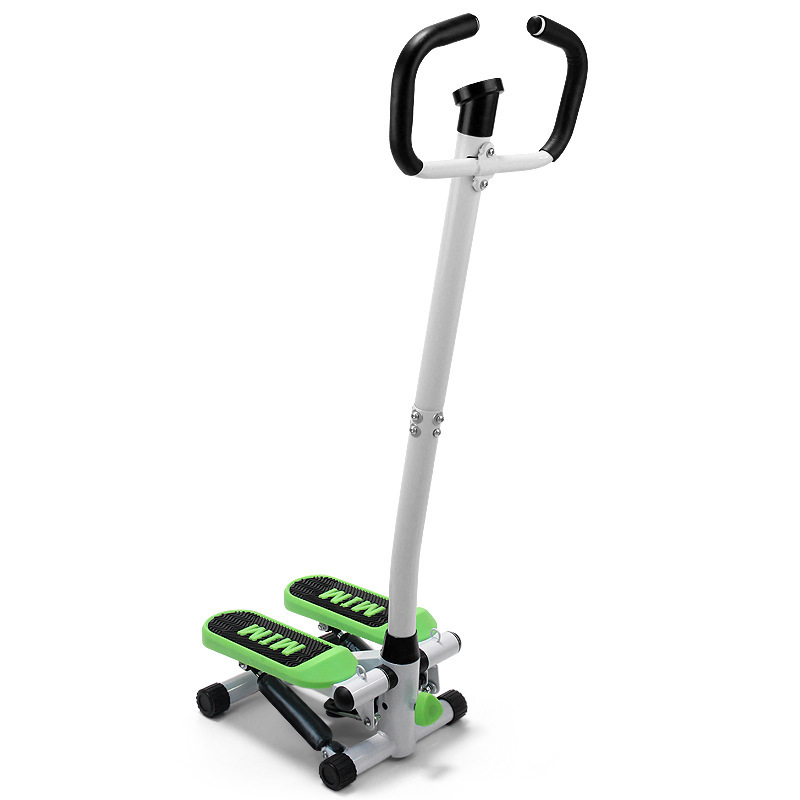 ステッパー 室内小型器具 家庭用 静音クライミングマシン 登山 脚足運動 手すり付き 静音設計|undefined