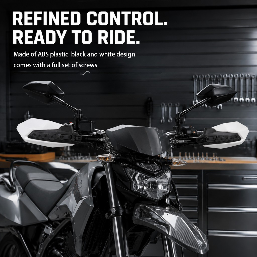 Wholesale motorcycle hand guards, wind protection, and anti-fall modification accessories suitable for off-road electric motorcycles, such as the Jifeng