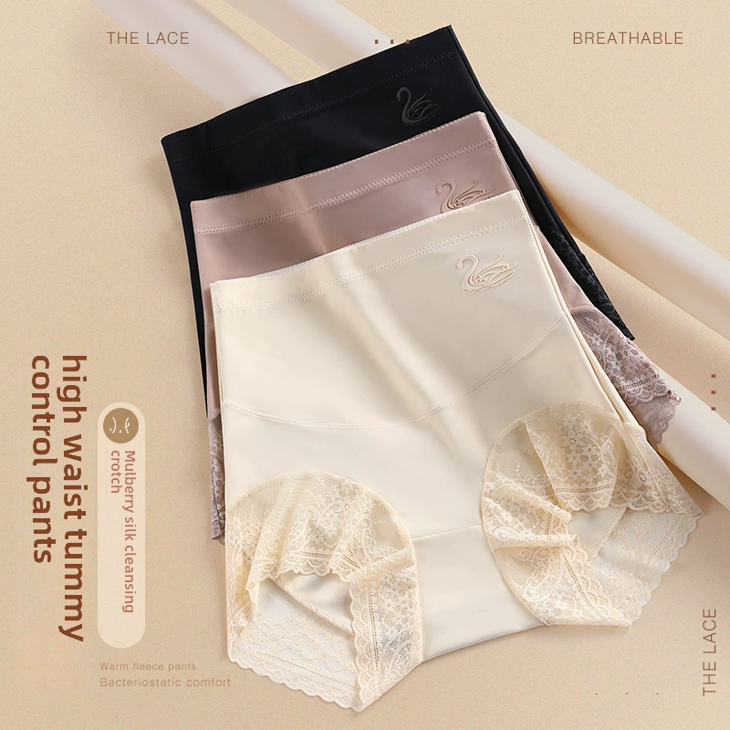 Летнее нижнее белье с lace высокой талией для формы бедер и талии, полное подтягивание, облегающие трусики с бандажем и формой бедра