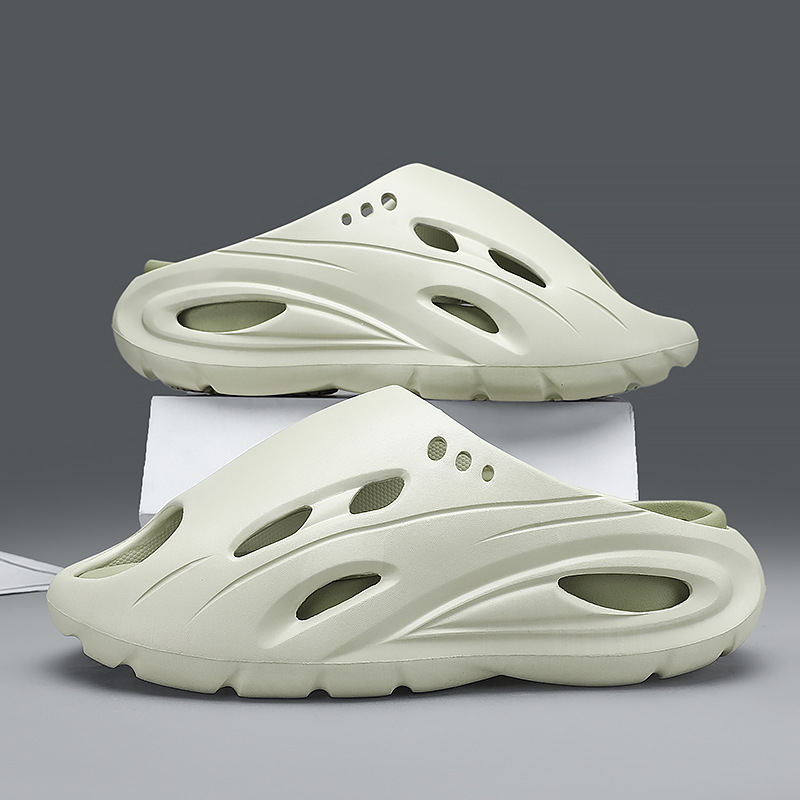 Nueva eva deportiva americana, sandalias y pantuflas desmontables antideslizantes, zapatos de playa para hombre