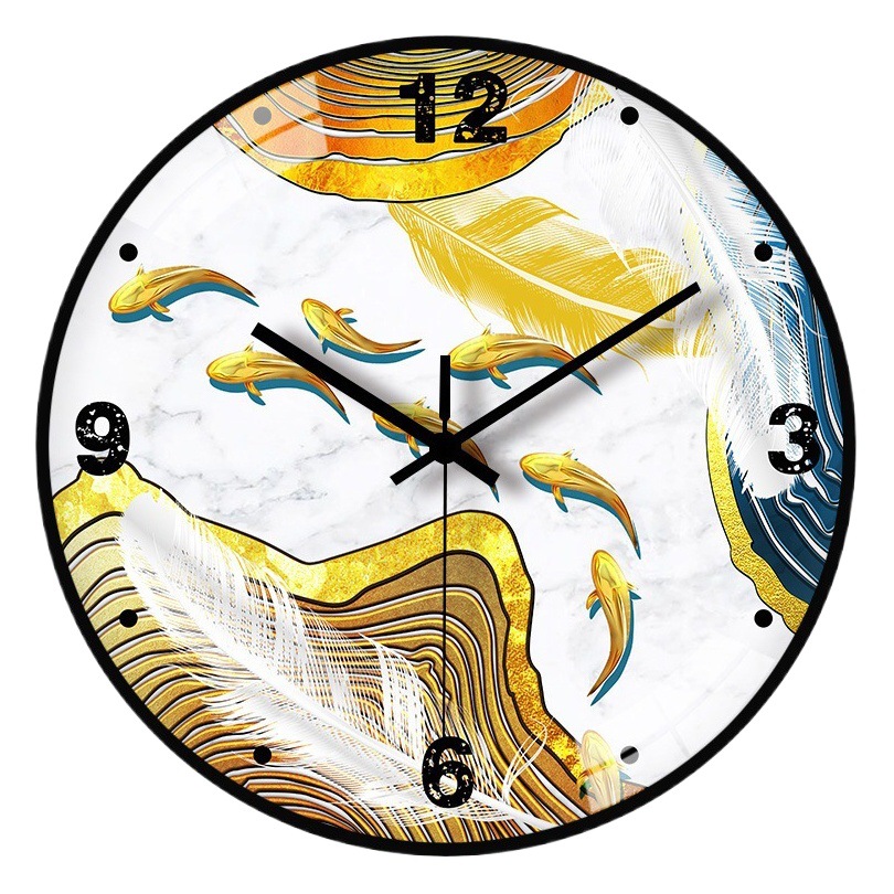 Reloj de pared moderno minimalista silencioso 8 pulgadas