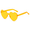 Brand sunglasses heart-shaped, cute glasses suitable for photo sessions, internet celebrity, European style