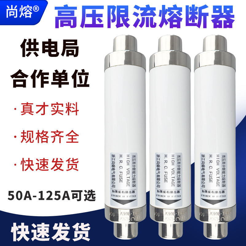 XRNT-10KV50A63A8100A高压高分断能力限流熔断器保险管丝SFLAJ-12