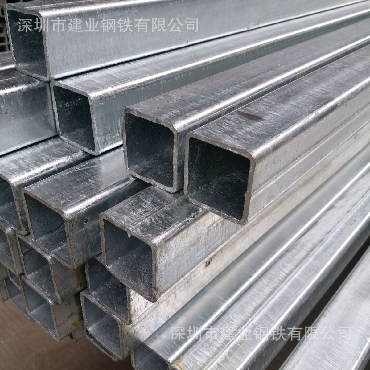 供应镀锌钢管80*250 镀锌矩形管 热镀锌钢管铁管异型可切割冲孔哦