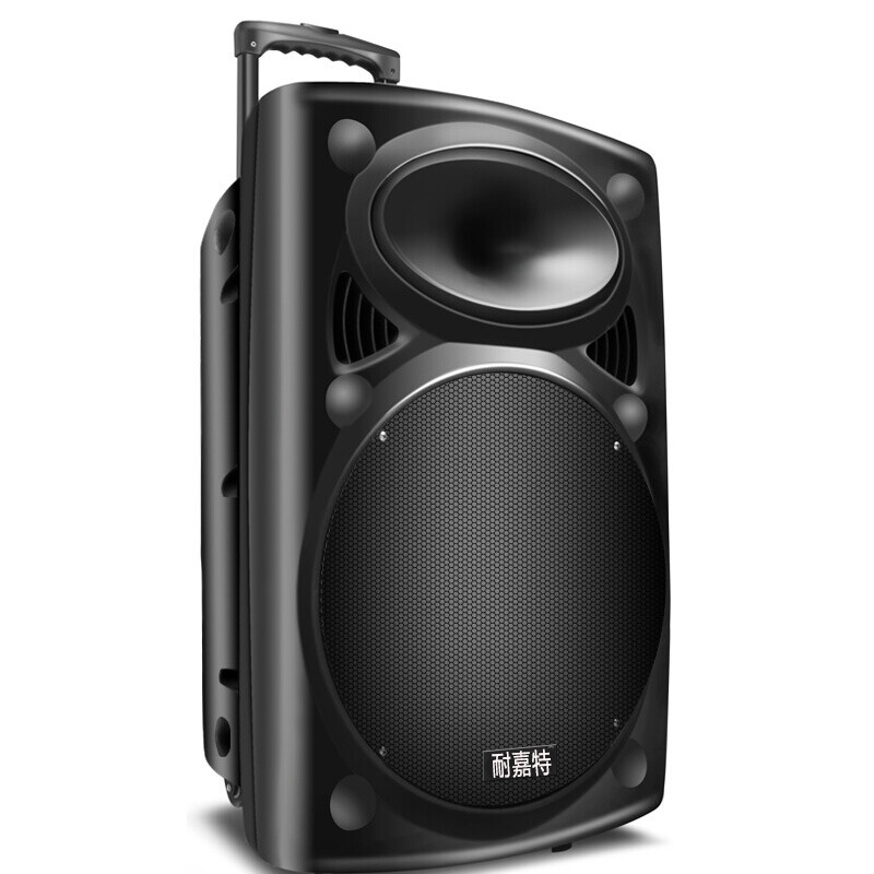 12 pulgadas cuadrada danza barra de tracción altavoz móvil portátil al aire libre K canción fábrica de sonido al por mayor Bluetooth inalámbrico 5.0