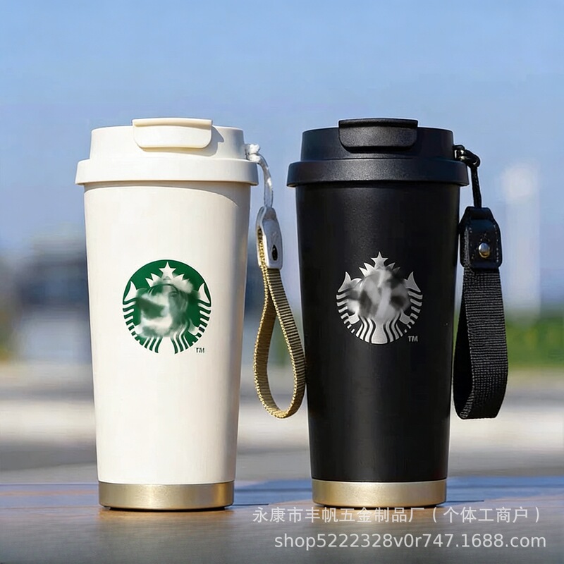Star Daddy Co-Branded Double Drinking Cup, New 316 Stainless Steel Coffee Cup, High-Looking, Portable Car-Mounted Thermos Cup Star Daddy Co-Branded Double Drinking Cup, New 316 Stainless Steel Coffee Cup, High-Looking, Portable Car-Mounted Thermos Cup